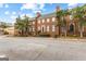 Charming brick townhomes with well-maintained front yards and street view at 180 Habersham Pl, Fayetteville, GA 30214