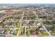Aerial view of a residential neighborhood with mature trees and proximity to urban amenities at 906 Sims Sw St, Atlanta, GA 30310