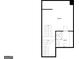 Upper level plan includes a room and bath near stairs, suggesting a cozy, practical space at 1832 Glenwood Ln, Snellville, GA 30078