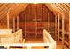 Unfinished attic space with exposed wood framing and ample storage potential at 5188 Ashley Se Dr, Covington, GA 30014