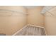 Empty walk-in closet with wire shelves at 204 Eleanor Ct, Stockbridge, GA 30281