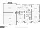 Detailed floor plan showcasing the layout of the home's first floor, including room dimensions and layout at 204 Eleanor Ct, Stockbridge, GA 30281