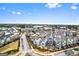 Beautiful aerial view of a charming residential neighborhood on a sunny day with blue skies at 1045 Kirkland Cir, Smyrna, GA 30080