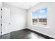 Bright, simple bedroom with natural light from large window at 1045 Kirkland Cir, Smyrna, GA 30080