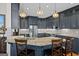 Gourmet kitchen features granite countertops, stainless steel appliances, and ample cabinetry for storage at 1278 Heritage Dr, Villa Rica, GA 30180