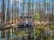 Charming waterfront cabin with a small porch, offering peaceful views of the lake at 897 Winding Trl, Lawrenceville, GA 30046