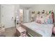 Charming ' bedroom with a unicorn-themed bed and an ensuite bathroom at 830 Turner Rd, Mcdonough, GA 30252