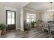 Bright dining room with a wooden table, stylish chairs, and attractive decor at 830 Turner Rd, Mcdonough, GA 30252
