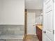 Bright bathroom featuring a soaking tub, a glass shower enclosure, and vanity at 133 Harold Dr, Mcdonough, GA 30253