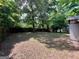 An expansive backyard with mature trees and abundant space at 360 Meadowbrook Dr, Mcdonough, GA 30253