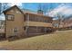 Spacious backyard featuring a screened porch and plenty of room for outdoor activities at 3435 Pierce Arrow Cir, Suwanee, GA 30024