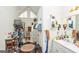 Bright bathroom featuring a vanity, walk-in shower, and vaulted ceilings at 3435 Pierce Arrow Cir, Suwanee, GA 30024