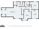 Floor plan showcasing the layout of rooms and dimensions on the second floor at 2612 New Haven Dr, Jonesboro, GA 30236