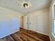 Bedroom with luxury vinyl flooring, natural light, neutral walls, and white doors at 3280 Gum Creek Rd, Oxford, GA 30054