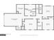 Detailed second-floor floor plan featuring primary bedroom, bathroom, closets, and bedrooms at 5105 Cascade Hills Cir, Atlanta, GA 30331