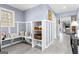 Mudroom with window and stylish storage bench provides a practical and stylish transition space at 423 Holly Grove Church Rd, Peachtree City, GA 30269