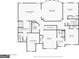 Second floor plan featuring primary bedroom, media room, laundry room, and bedrooms at 3225 Alhambra Cir, Hampton, GA 30228
