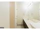 A simple bathroom featuring a sink with large mirror at 3821 Rex Mill Sq, Rex, GA 30273