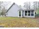 Back of house showing windows and sunroom at 3821 Rex Mill Sq, Rex, GA 30273