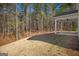 Well-maintained backyard with lawn and view of tall, wooded trees at 105 Creekside Knl, Grantville, GA 30220
