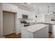 Kitchen featuring white cabinets, quartz countertops, and stainless steel appliances at 105 Creekside Knl, Grantville, GA 30220