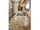 Kitchen counter and sink featuring a stainless steel double basin and natural light at 4572 Sahara Sw Dr, Atlanta, GA 30331