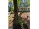 Inviting single-story home with a cozy front porch, mature trees, and landscaping at 179 Green Valley Rd, Fayetteville, GA 30214