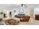 Bright and airy living room with hardwood floors and comfortable seating at 179 Green Valley Rd, Fayetteville, GA 30214