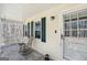 Charming front porch with swing and rocking chair at 179 Green Valley Rd, Fayetteville, GA 30214