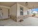 Welcoming front porch with stone accents and stylish lighting fixtures at 196 Old Highway 92, Fayetteville, GA 30215