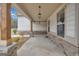 Welcoming front porch with stone accents, and stylish lighting fixtures at 196 Old Highway 92, Fayetteville, GA 30215