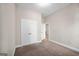 Neutral bedroom featuring carpet, double closets and an ensuite bathroom at 4866 Pinnacle Dr, Stone Mountain, GA 30088