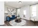 Cozy living room with comfortable seating, stylish decor, and plenty of natural light at 337 Skylar Se Way, Atlanta, GA 30315