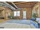 Bright, unfinished basement with walkout access, large windows and potential for customization at 300 The Enclave, Peachtree City, GA 30269