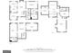 Detailed floor plan showcasing the layout of a home with labeled rooms and dimensions at 106 Victoria Way, Carrollton, GA 30116