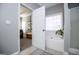 This main bathroom features a soaking tub with a tiled floor at 106 Victoria Way, Carrollton, GA 30116