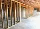 Unfinished basement with exposed framework, ready for customization at 413 Samara Ct, Fairburn, GA 30213