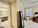Bedroom featuring neutral walls, window, furnishings, and access to the bathroom at 170 White Rd, Fayetteville, GA 30214