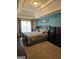 Comfortable main bedroom with carpet, tray ceilings, and neutral colors for a relaxing retreat at 7354 Spoleto Loop, Fairburn, GA 30213