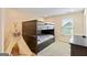 Bright bedroom features bunk beds, a teepee, and neutral decor at 814 Parker Pass, Peachtree City, GA 30269