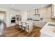Stylish kitchen featuring stainless steel appliances, and white cabinets at 814 Parker Pass, Peachtree City, GA 30269