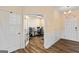 View of an office space featuring a desk and chairs through an open door at 814 Parker Pass, Peachtree City, GA 30269