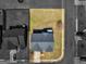 Aerial view of a well-maintained property featuring a large backyard and convenient street access at 1100 Parkside Ln, Mcdonough, GA 30253