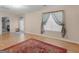 Spacious basement featuring tile floors, window, and door leading outside at 1100 Parkside Ln, Mcdonough, GA 30253