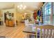Open dining area with ample space for entertaining, seamlessly connected to the living and kitchen areas at 178 Norman Rd, Covington, GA 30014