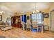 Bright dining area with a spacious table and plenty of natural light, perfect for Gathering gatherings at 178 Norman Rd, Covington, GA 30014