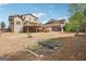 A spacious backyard with a deck area, providing a private outdoor living space, in need of lawn maintenance at 3863 Rosebay Way, Conyers, GA 30094