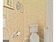 A clean powder room with classic fixtures at 211 Collierstown Way, Peachtree City, GA 30269