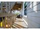 Side view of a spacious outdoor deck with ample seating at 2304 Larchmont Ct, Villa Rica, GA 30180