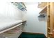 Walk in closet with closet rod for hanging and built-in shelves at 222 Providence Rd, Fayetteville, GA 30215